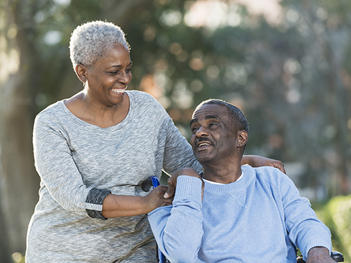Serving as a caregiver is easier if you are part of a community.>